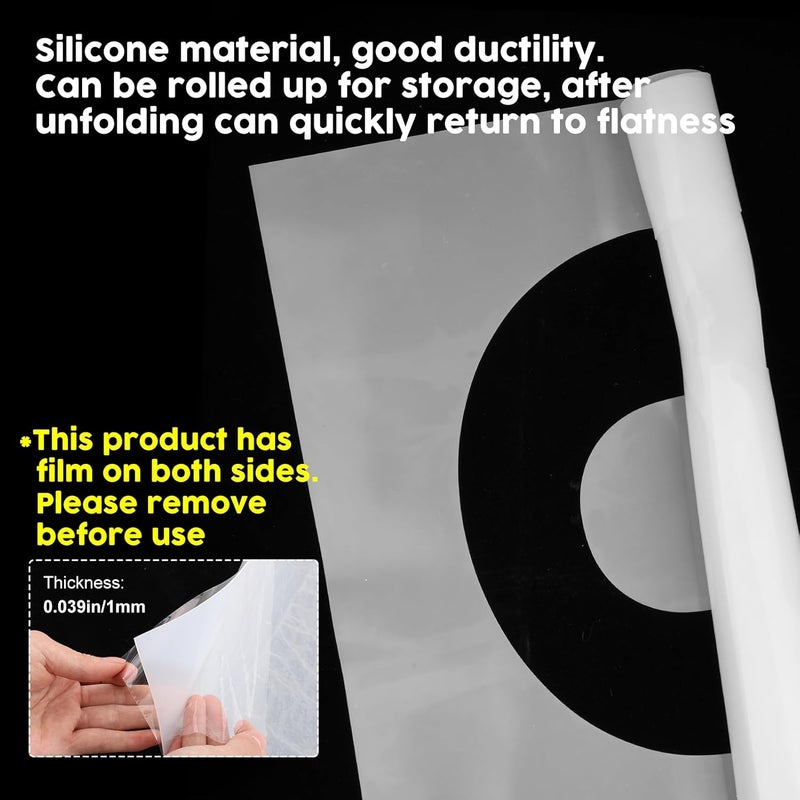 CODOHI Stop Stencil, 24" Tall Letters for Pavement – Foldable Silicone Reusable Stencil for Asphalt & Concrete – 32"x82" Outer Size, 1mm Thickness – Ideal for Painting Stop Signs & Pavement Lines - Image 3